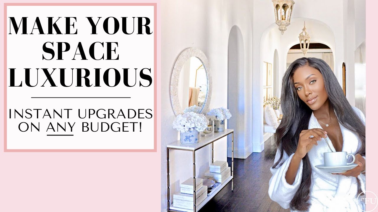 Luxurious Home Décor Ideas On Any Budget - Stunning,  Feminine & Accessible! | The Feminine Universe