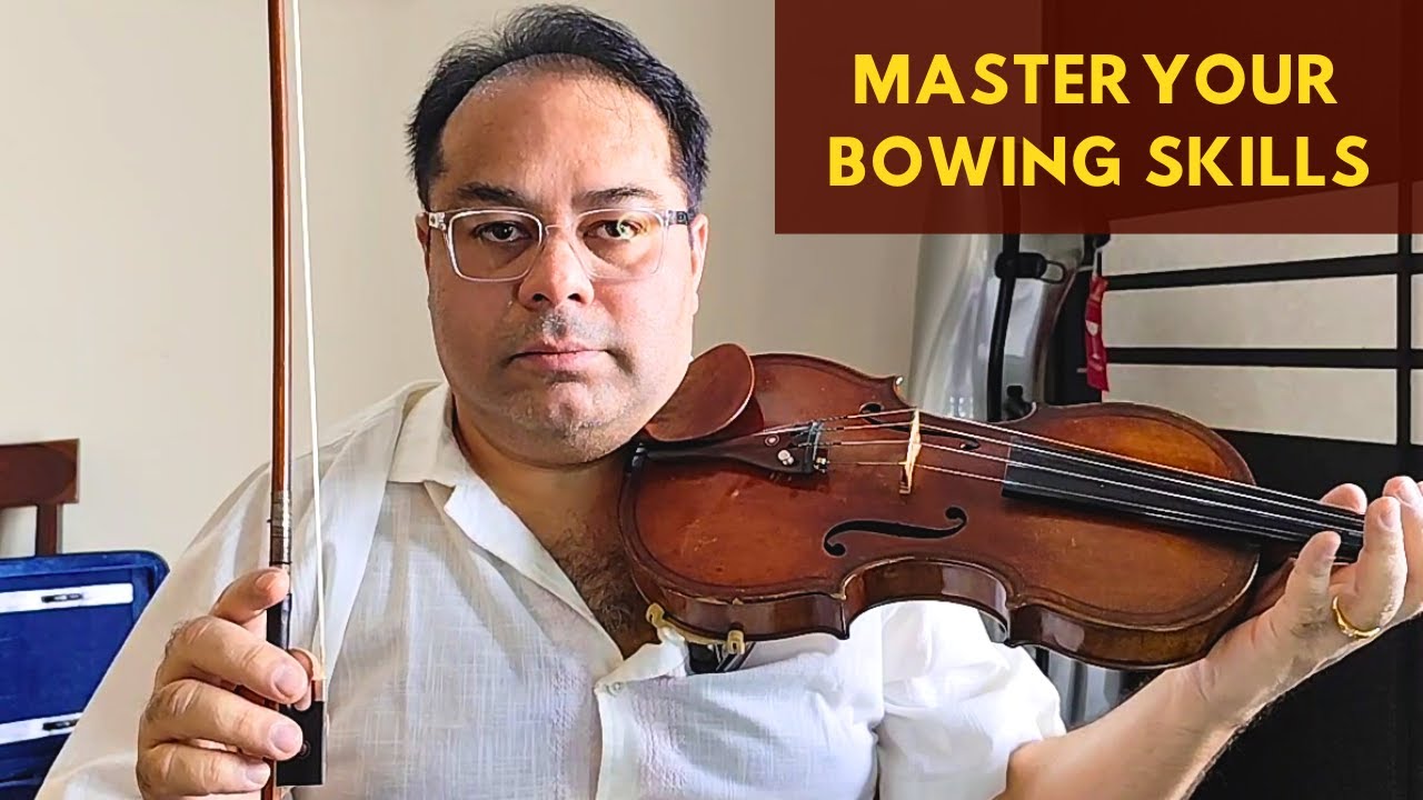 Western Classical Violin Playing & Bowing Tutorial in Hindi & Bengali