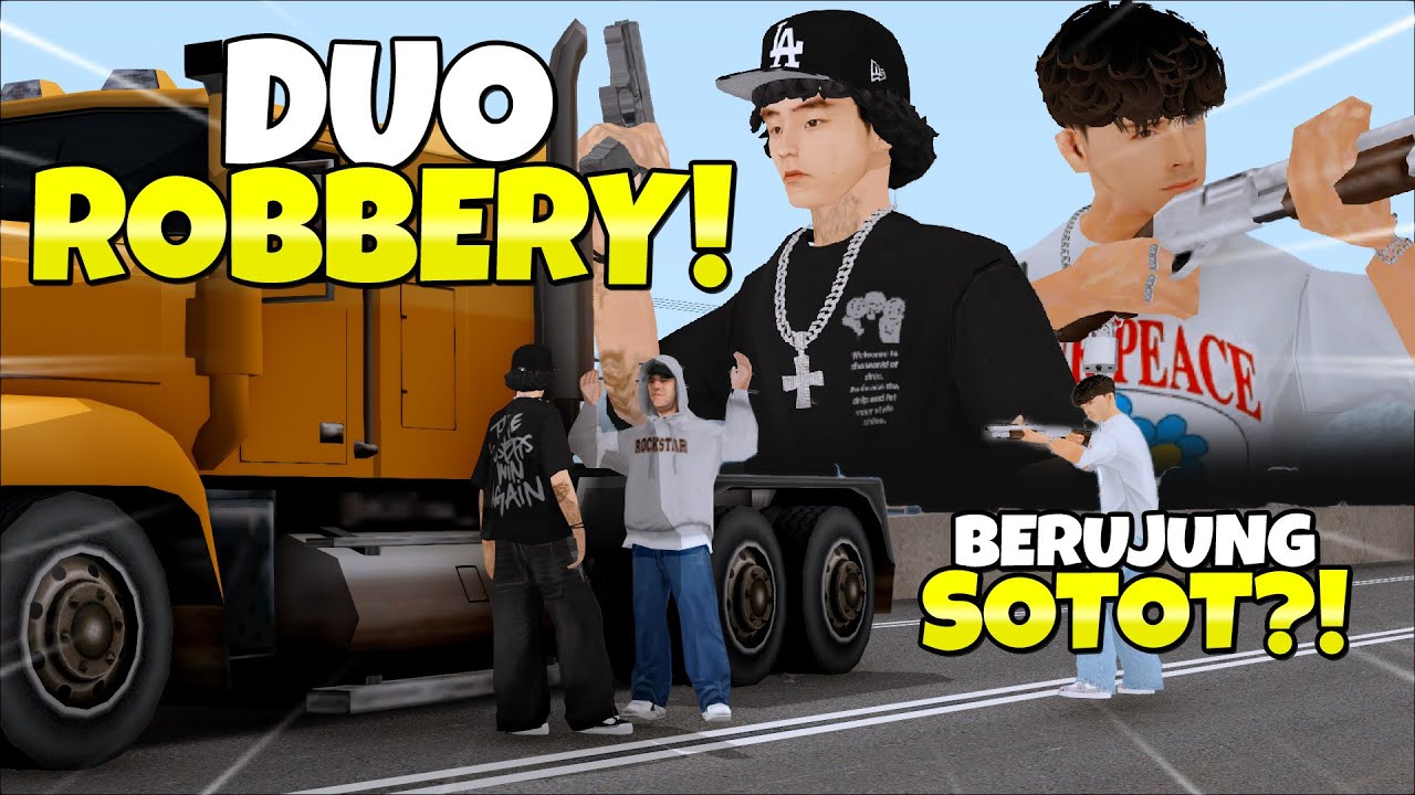 AKSI ROBBERY BARENG @DaLorzyy PALING UNTUNG DI JGRP !! - GTA SAMP ROLEPLAY