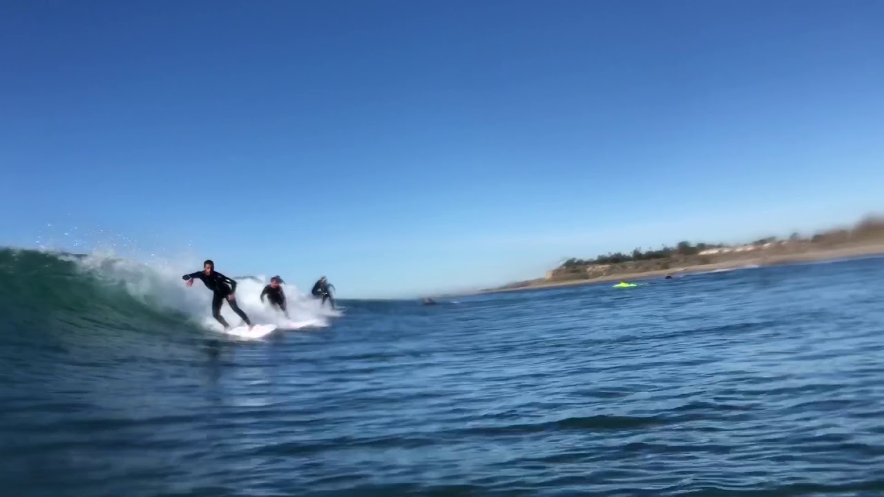 Young surfer King Nicol