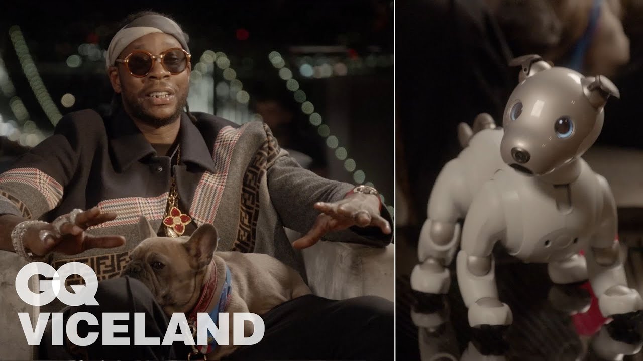 2 Chainz Plays with a $3K Robot Dog | Most Expensivest | GQ & VICELAND