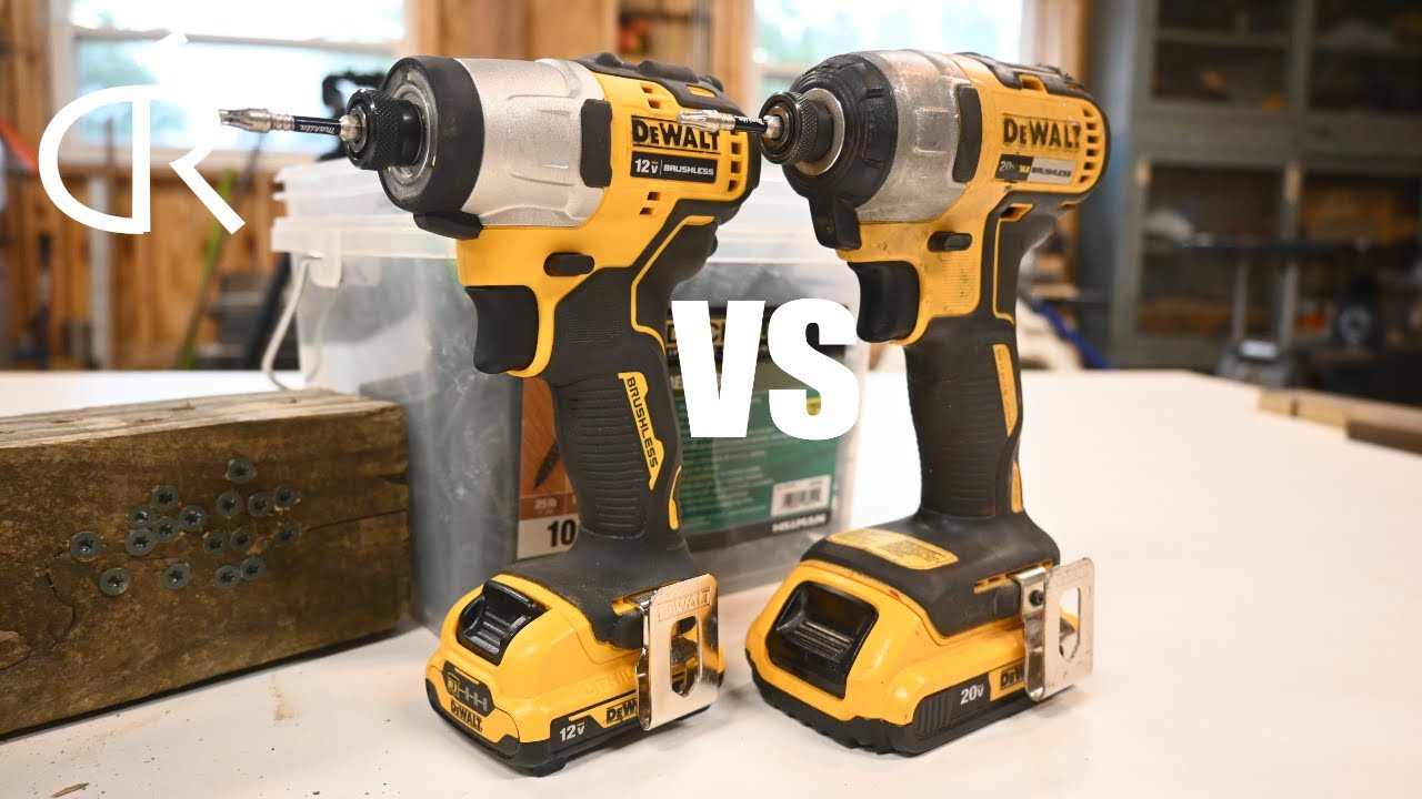 12v vs.20v impact drivers | Which is better? Let's find out!