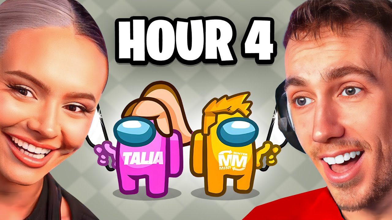 WHEN SIMON & TALIA STREAMED AMONG US FOR 4+ HOURS (FULL VOD)