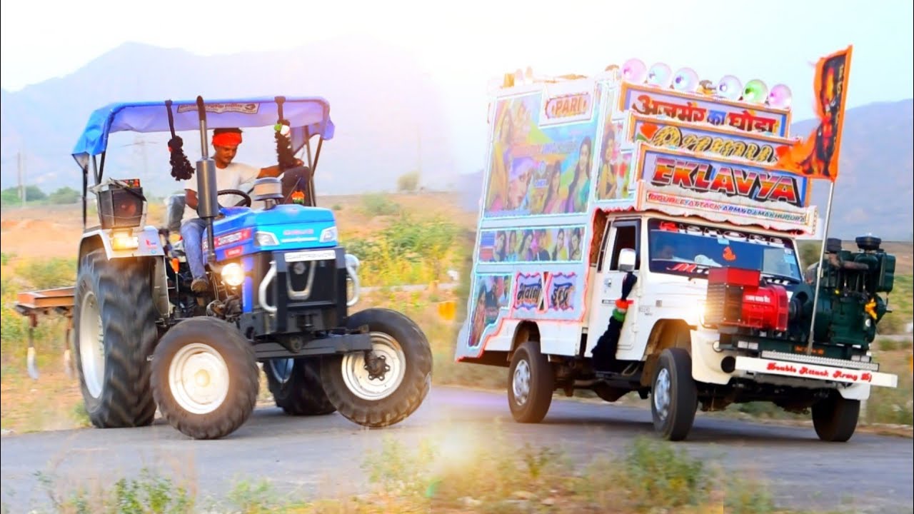 ट्रैक्टर और डीजे हुआ बेकाबू !! Jane Meri Janeman Bachpan ka Pyar ! Viral Song 2024 ! Buri Nazar Song