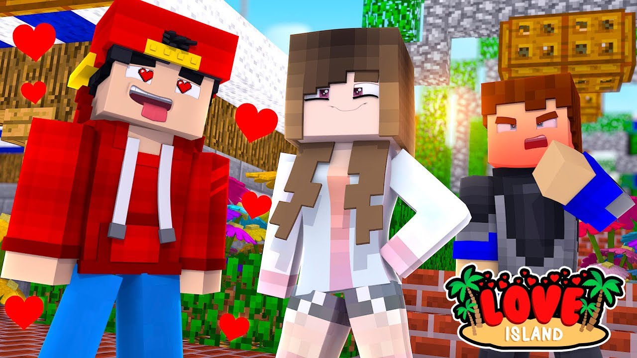Minecraft LOVE ISLAND - ROPO HAS A MAJOR CRUSH ON THE NEW GIRL!!