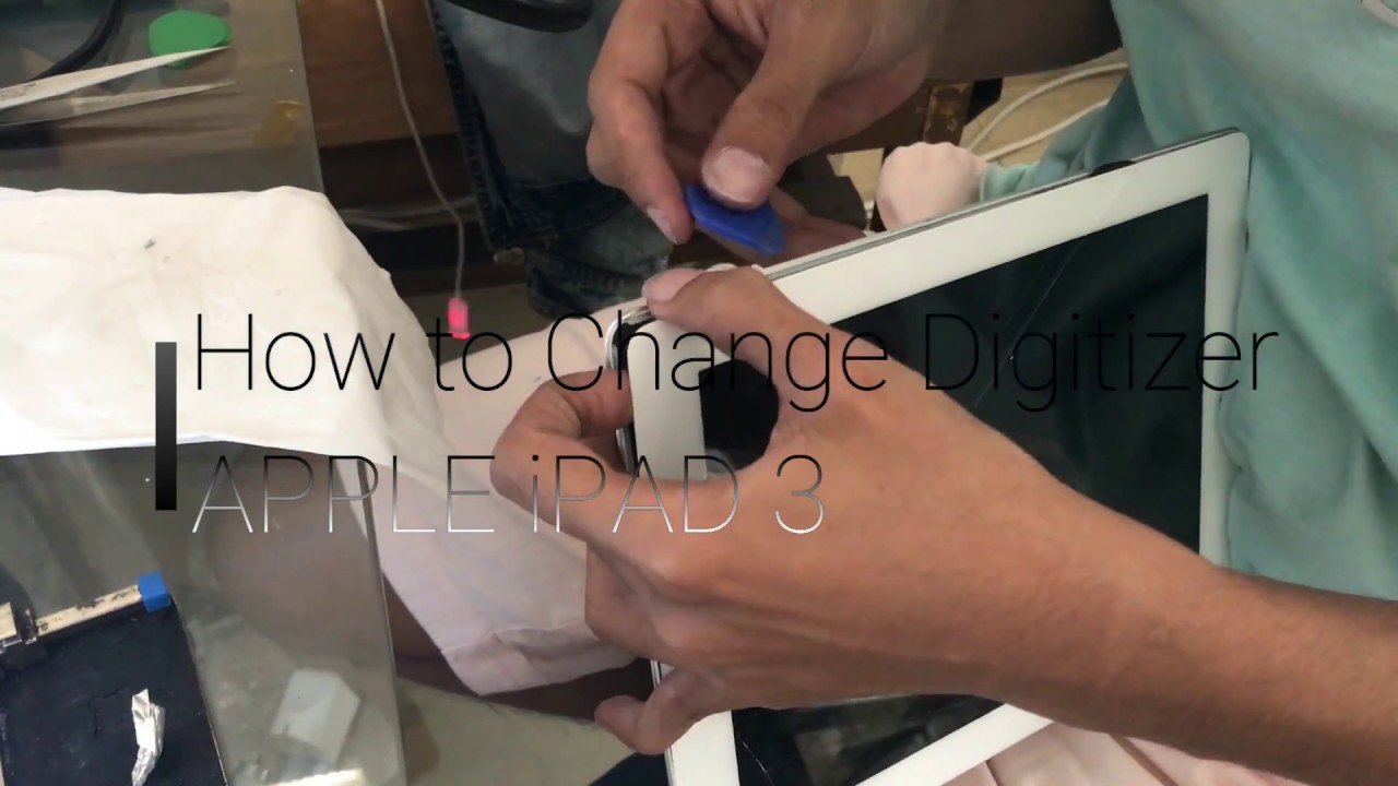 Cara ganti Layar Sentuh Apple iPad 3