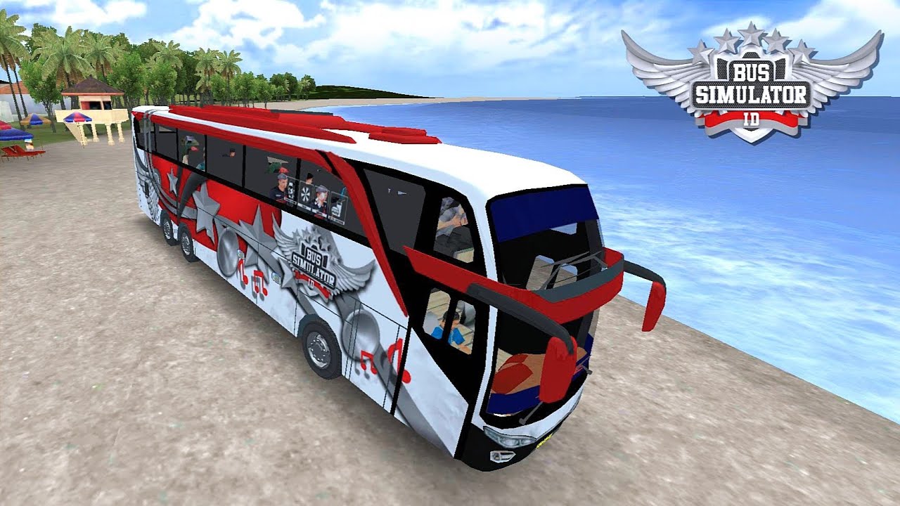 Trip to Kuta Beach Bali - Bus Simulator Indonesia Android Gameplay