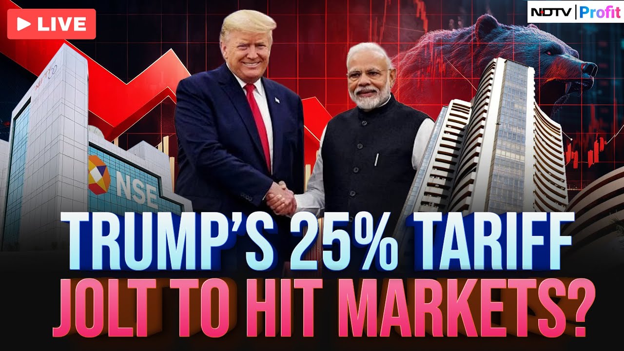Trump Tariff News I Stock Market To Fall Today? I Nifty Futures I Trump Tariffs On India LIVE