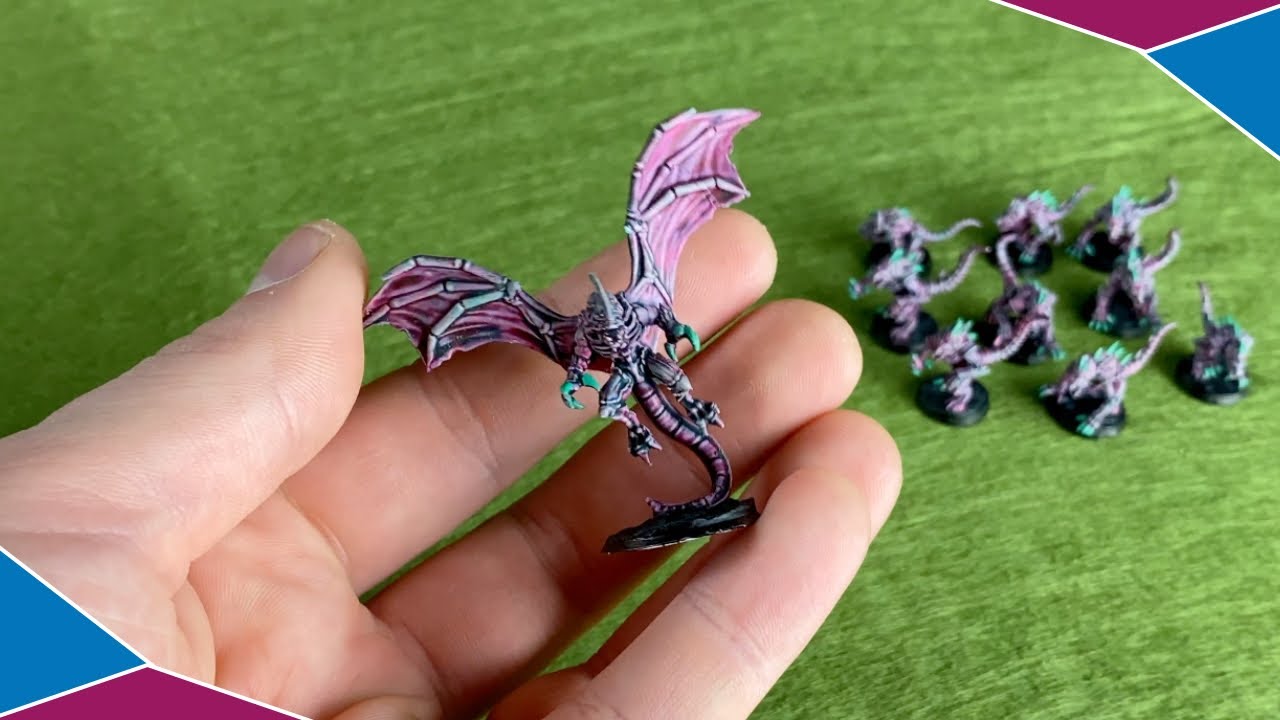 Tininids Warhammer Horde: 3D Printing 15mm Tyranids