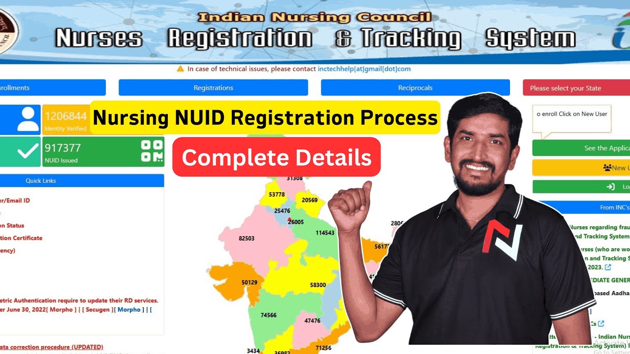 📢 Attention All Nursing Professionals! 📢 NUID REGISTRATION  DETAILS