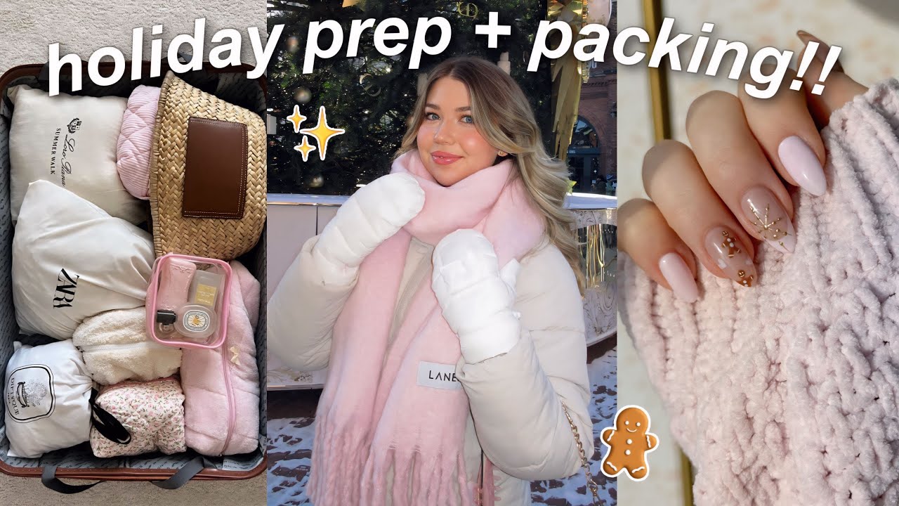 WINTER VLOG! Nails, Christmas Shopping, Packing etc.