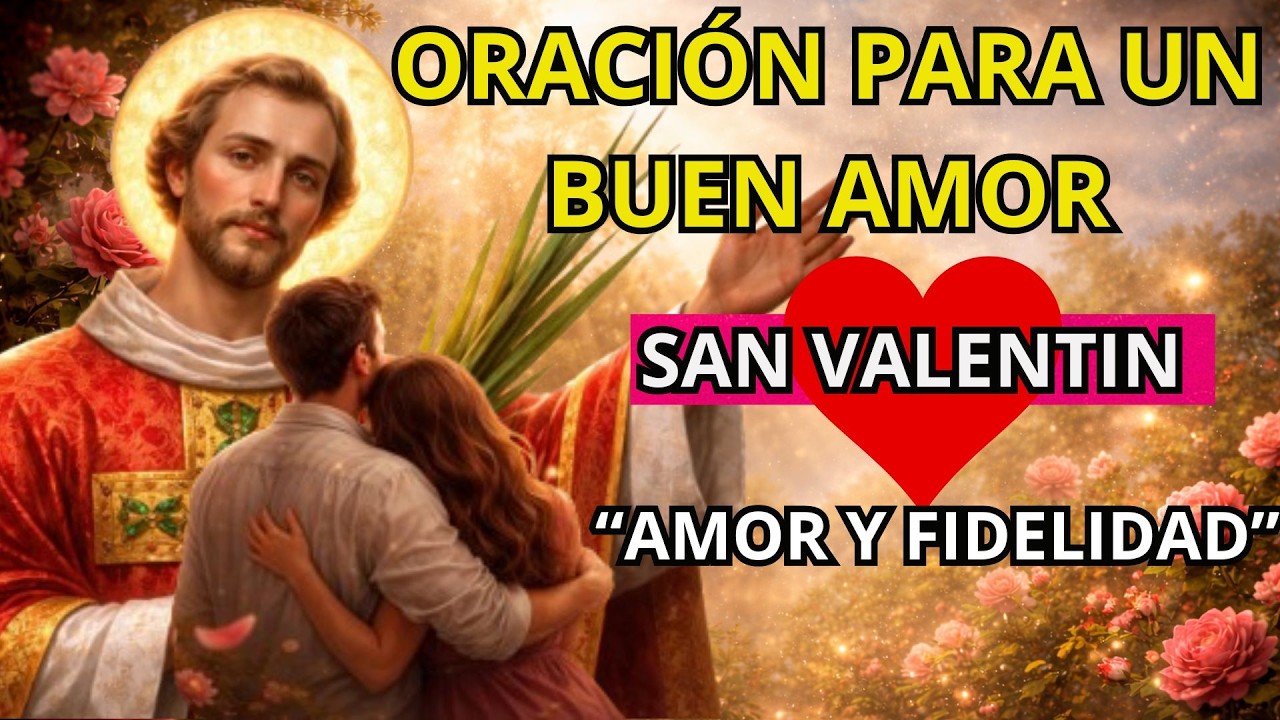 💖Oración Poderosa para un buen amor y fidelidad