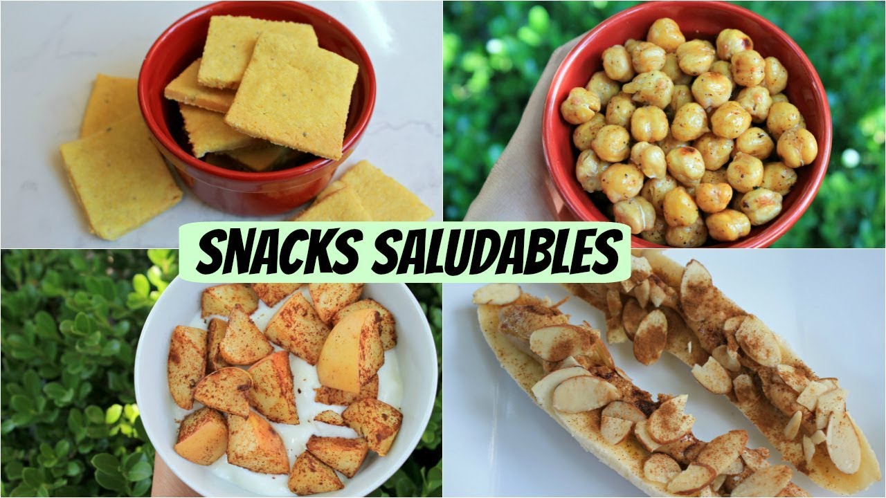 Sancks saludables dulces y salados