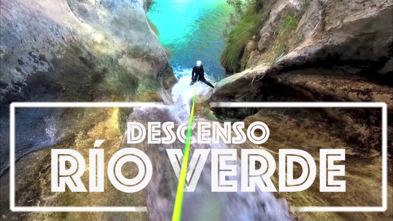 Descenso Barranco Río Verde - Granada (HD)