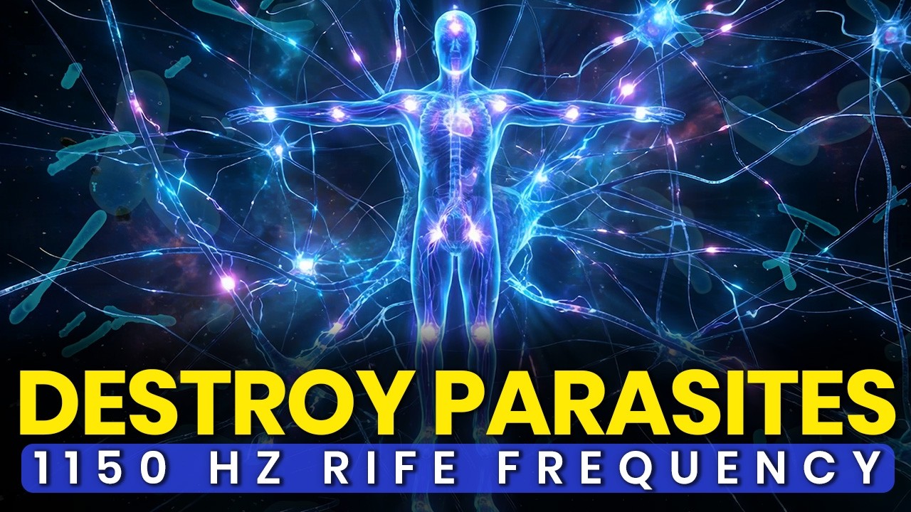 DESTROY Harmful Parasites: 1150 Hz Rife Frequency to Clear Parasites & Internal Cleansing