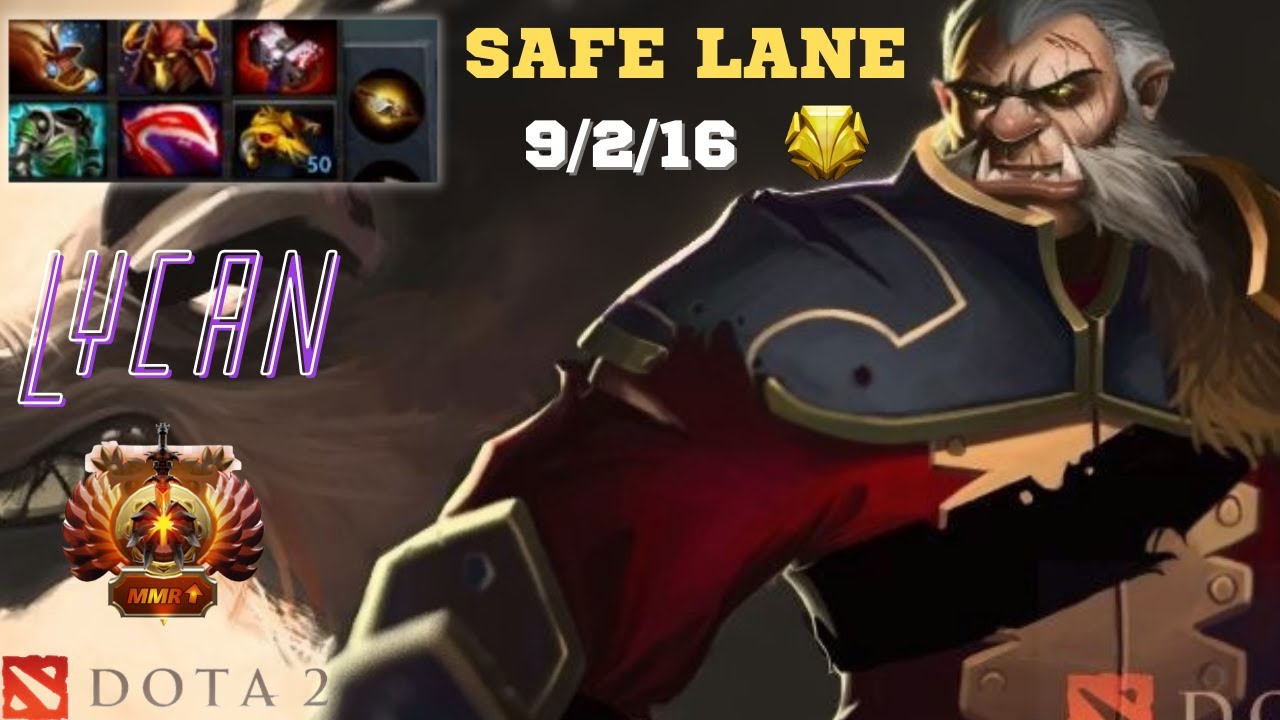 This One Lycan Safe Lane Carry strategy is the BEST WAY to Farm 7.32