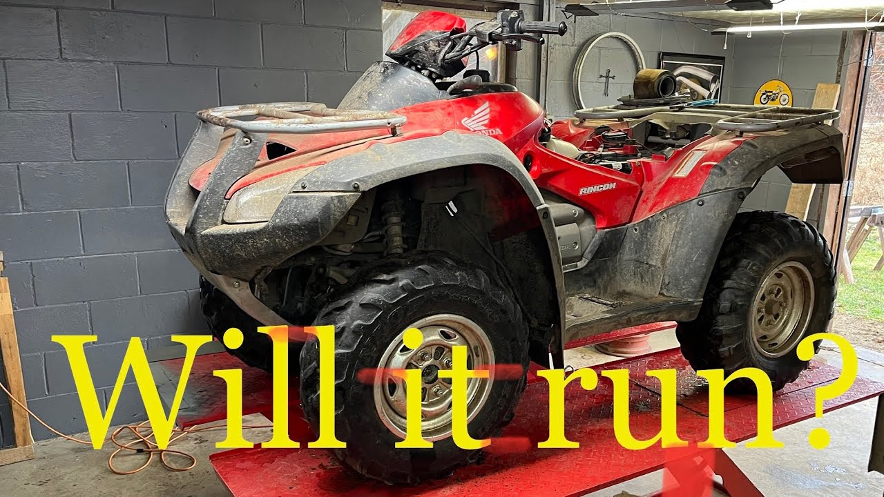 Honda Rincon - WILL IT RUN?