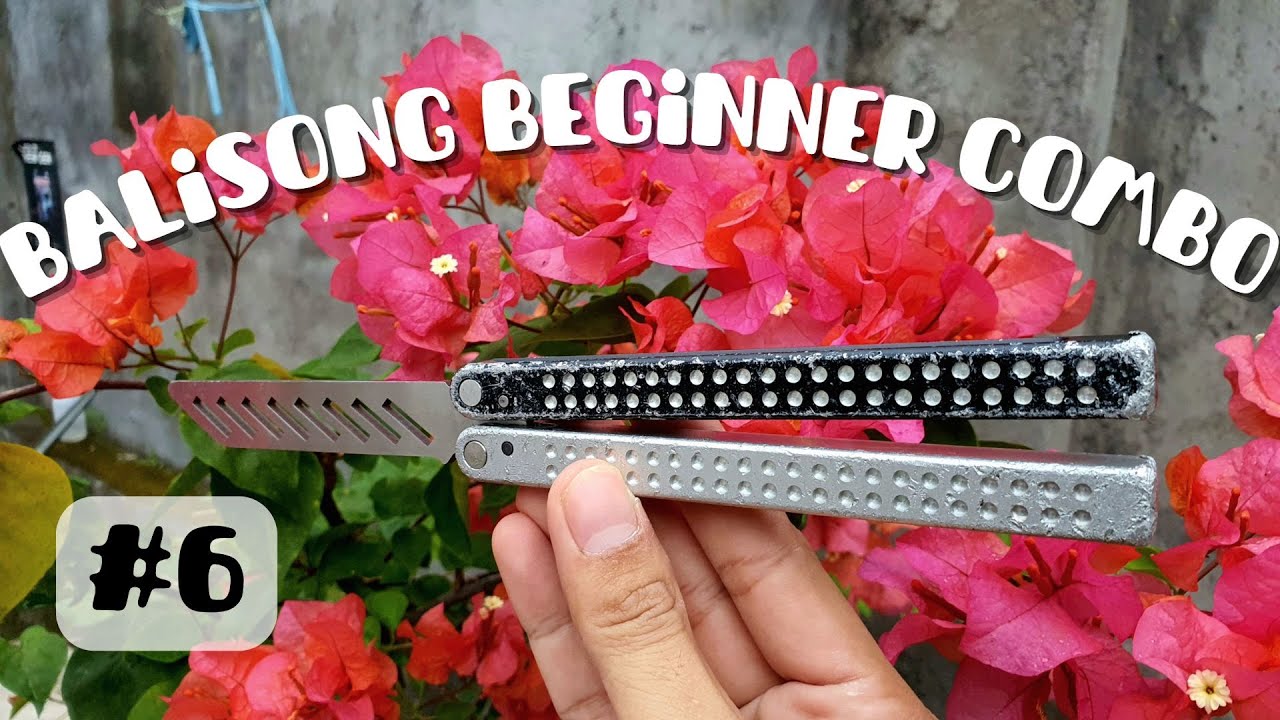 Beginner Balisong Combo Tutorial - Fan Stop Rollover Combo