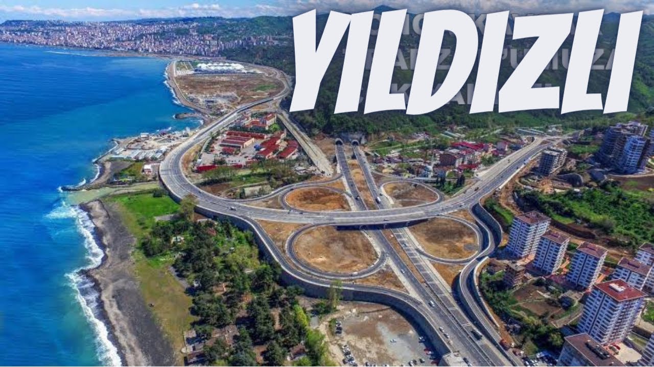 Yıldızlı kavşağı ve Kanuni bulvarı (Yeni yol)