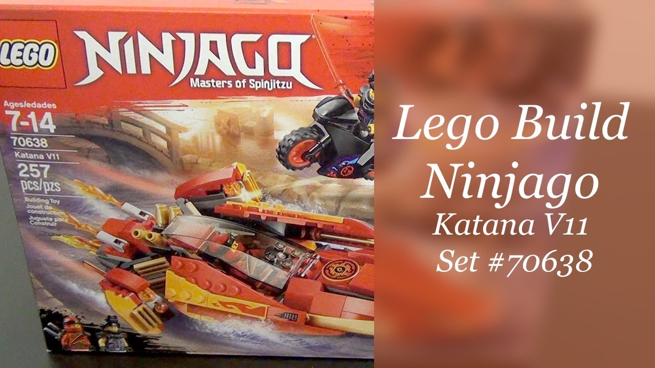 LEGO Ninjago Build - Katana V11 Set #70638