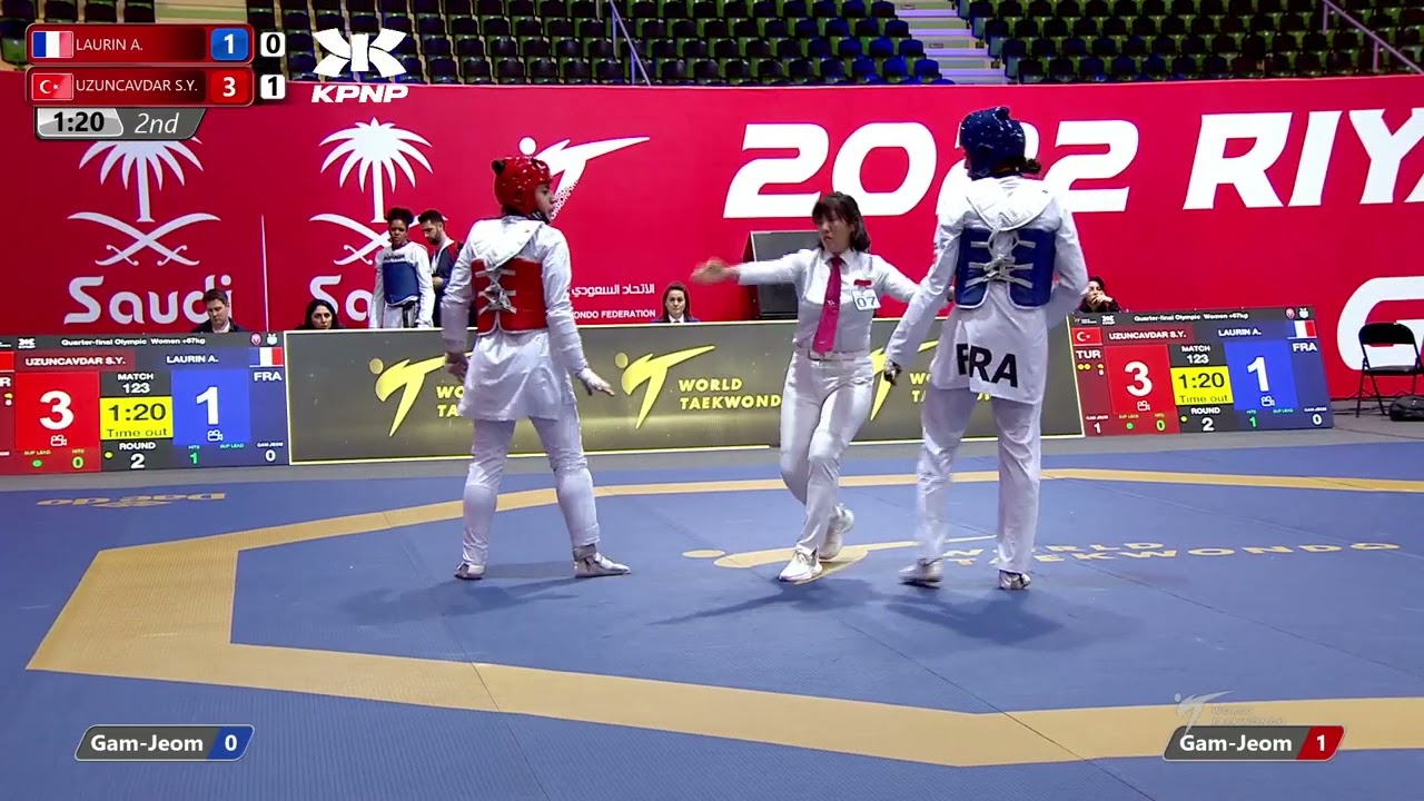 123 Quarter Final Women +67kg FRA LAURIN Althea TUR UZUNCAVDAR Sude yaren