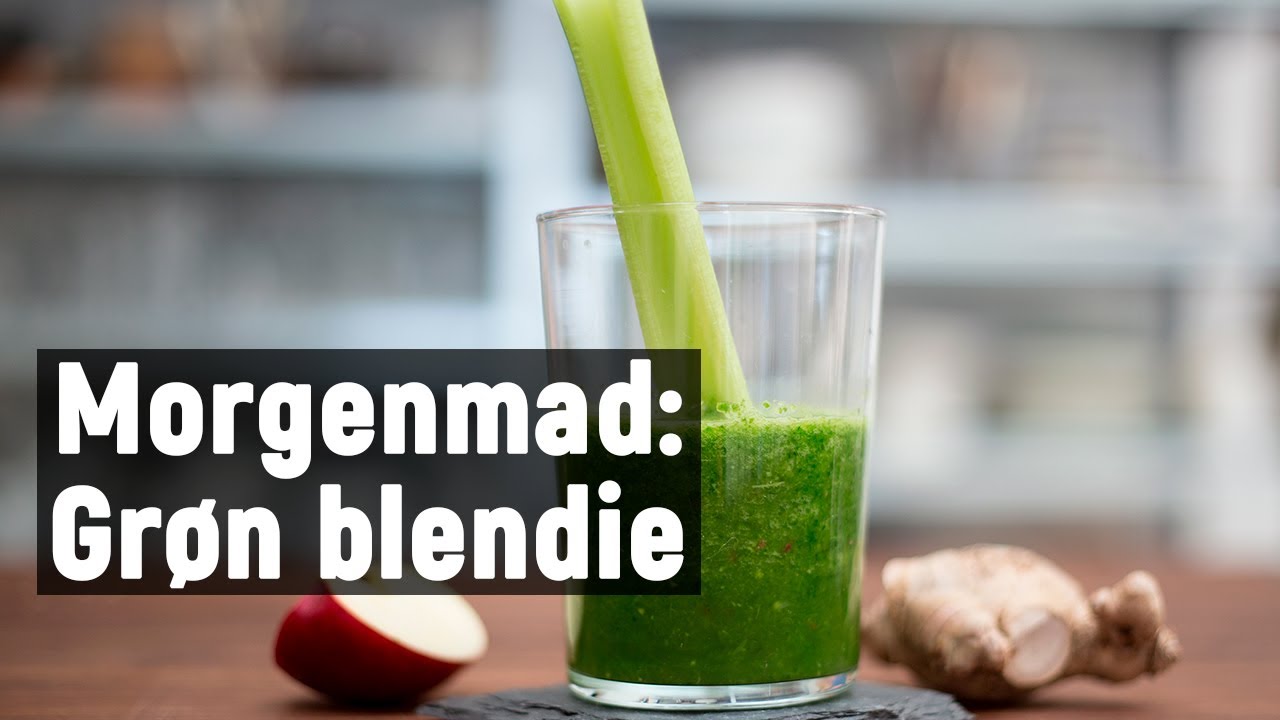 Morgenmåltid #3: Grøn blendie