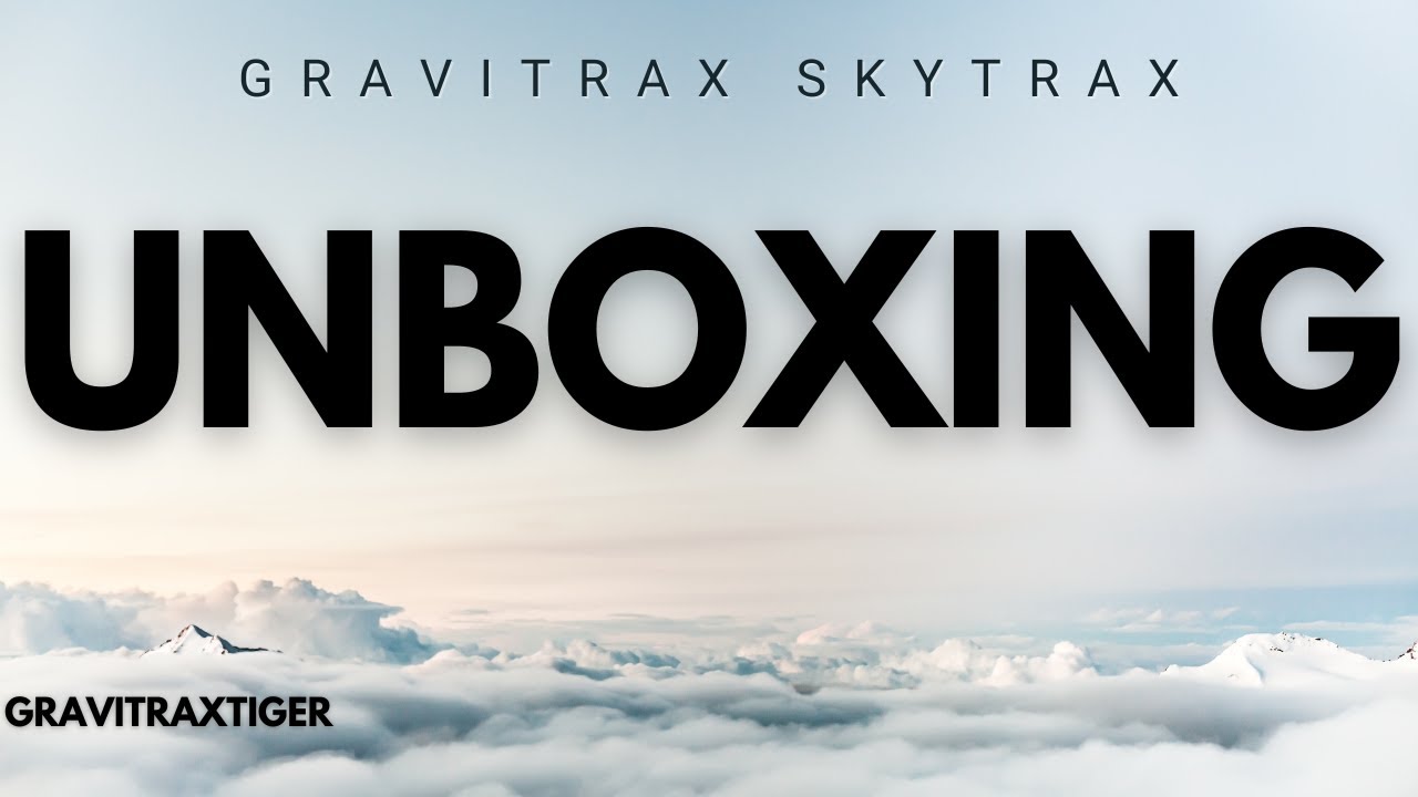UNBOXING Gravitrax SKYTRAX Actionset M