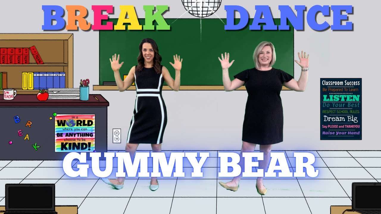 Brain BREAKs for Kids 🐻 Gummy Bear 🐻 Virtual Learning 🐻 2021