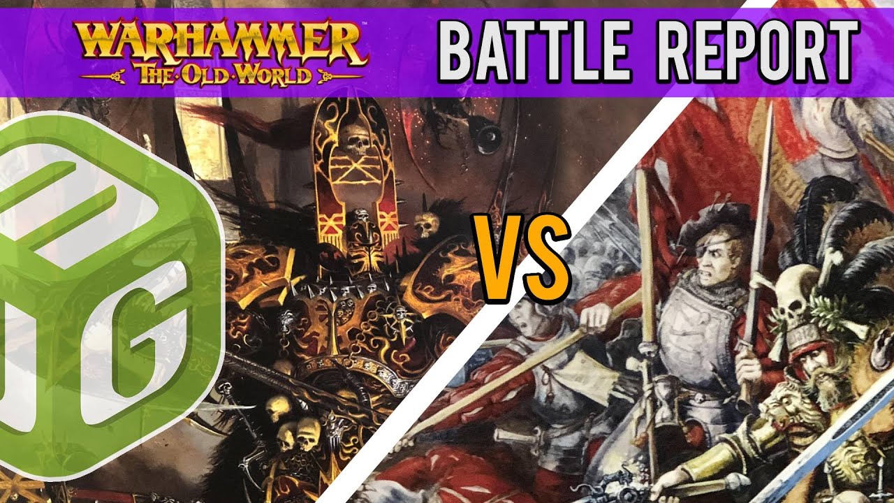 The Battle of Essen - 8,000 Points -Warriors of Chaos vs Empire The Old World Battle Report Ep 24