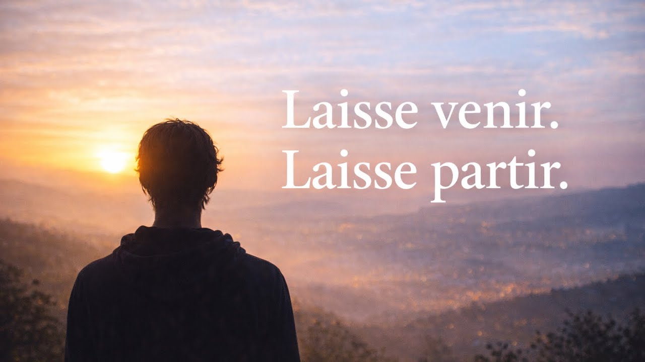 Lâche prise… la vie devient plus simple 🌅 | Les mots du matin