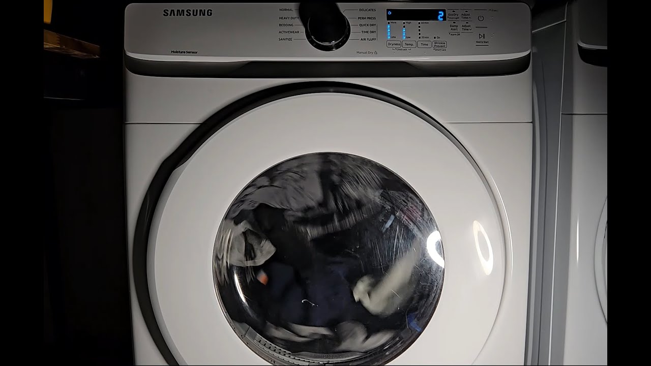 Samsung Gas Dryer PERM PRESS Cycle (DVG45T6000W/A3)