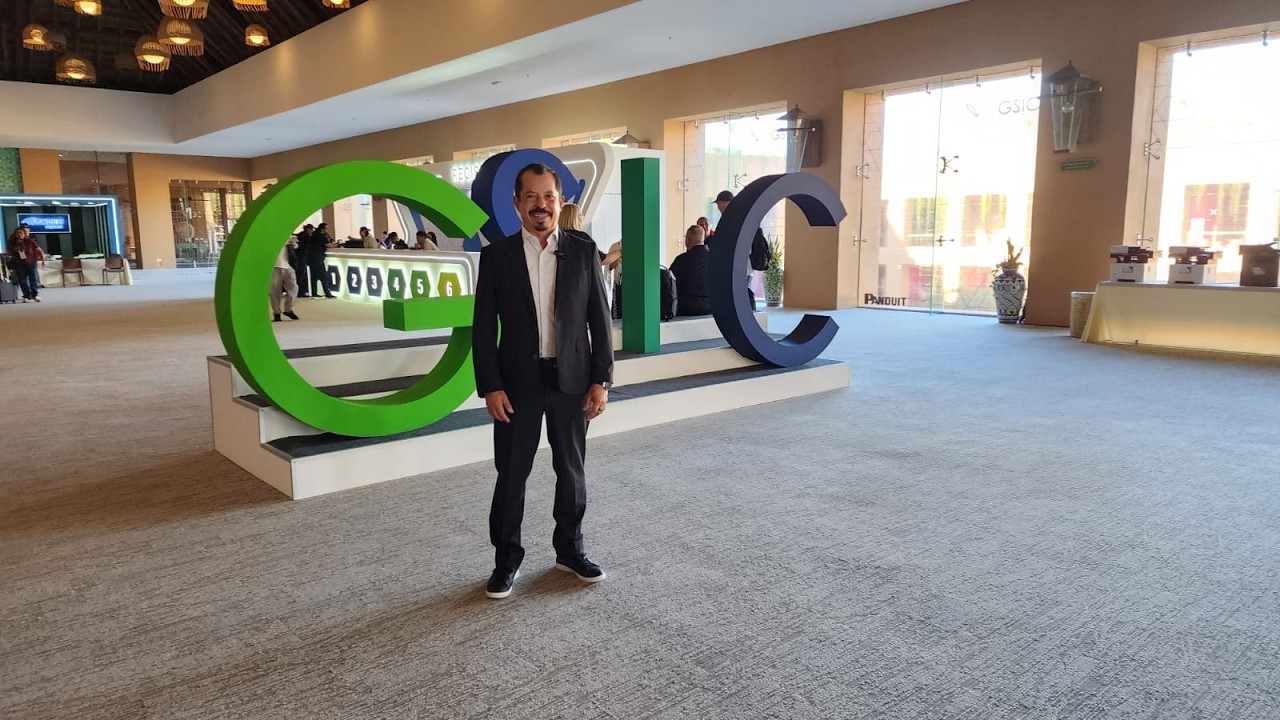 Entrevista con Carlos Arochi, director de Panduit en Latinoamérica, en el GSIC 2026
