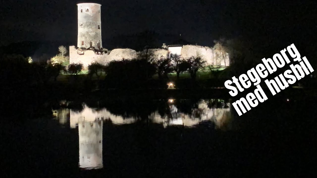 Stegeborg, ställplats och borgruin