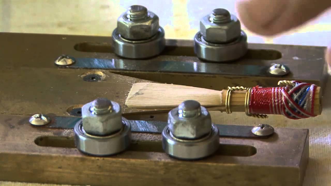 Bassoon Reed Making Part 3
