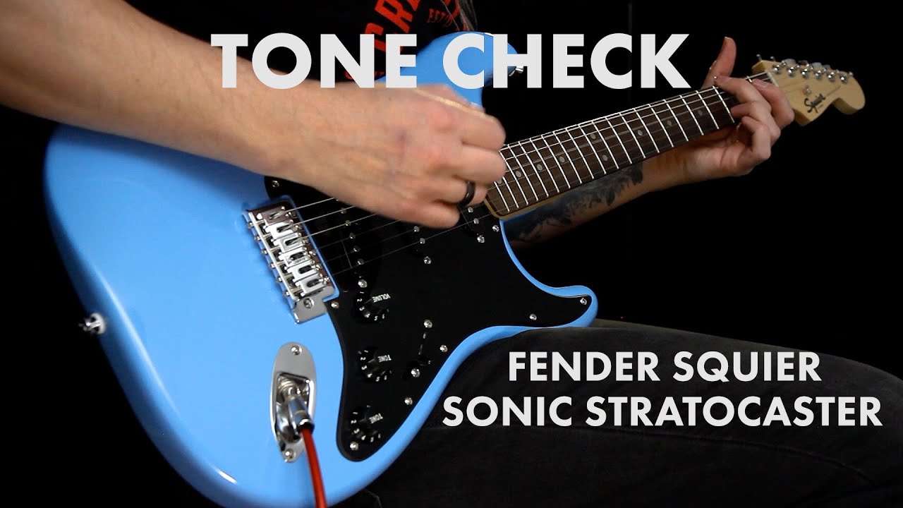 TONE CHECK: Squier Sonic Stratocaster Demo | Cream City Music