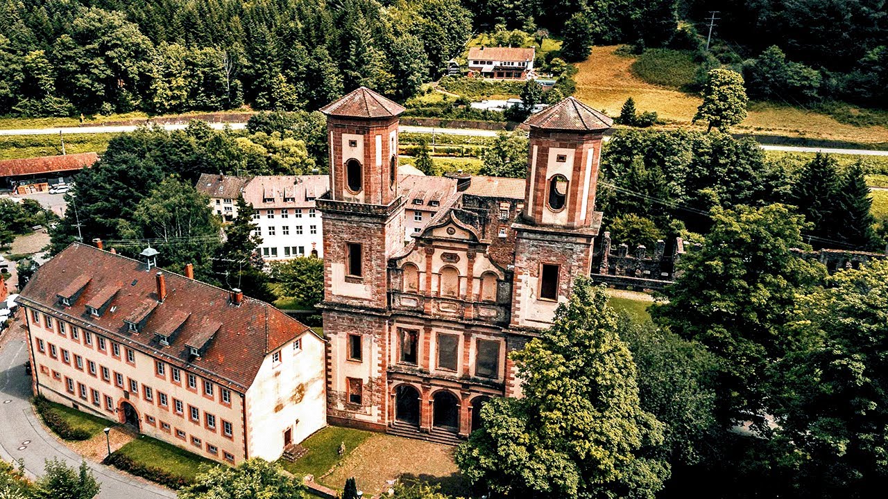 KLOSTER erbaut wegen einer SAGE und nur für ADLIGE Töchter - Kloster Frauenalb #4k