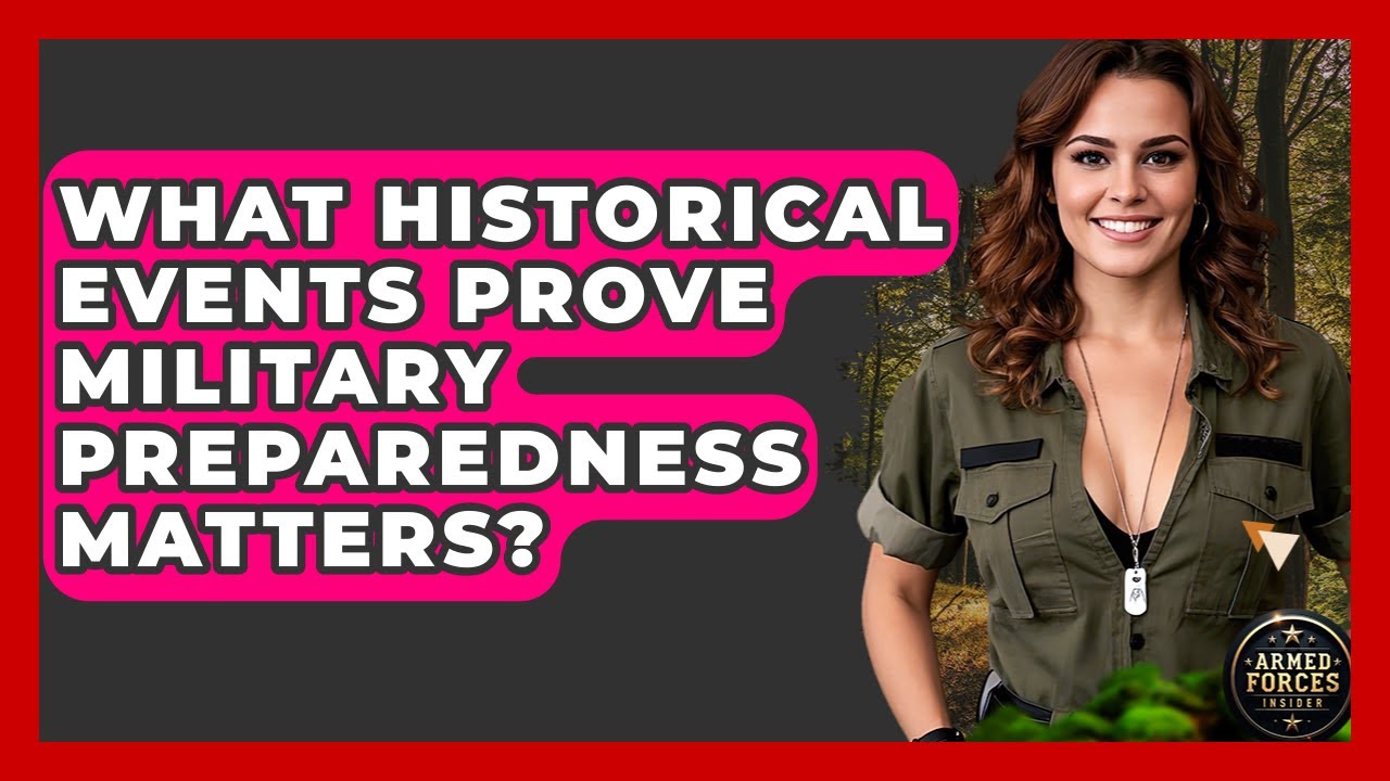 What Historical Events Prove Military Preparedness Matters? - Armed Forces Insider