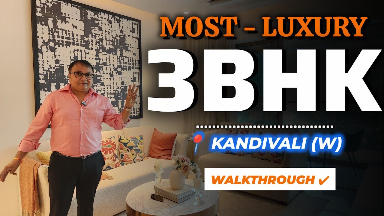 ☎️ 93213 90090 — Luxury 3BHK in Kandivali West