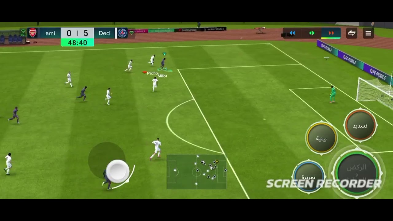لعبتFIFA خسرت 8 0 بهدلني😅😅😅😅