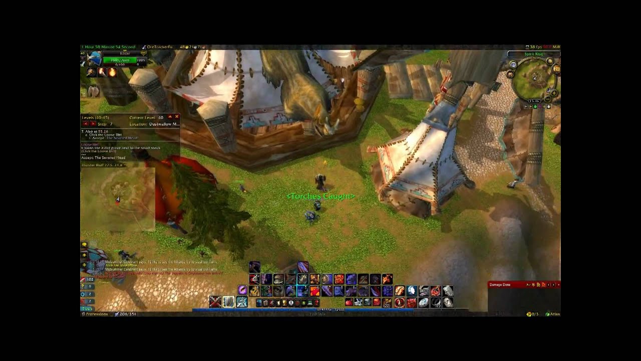 World of Warcraft Midsummer Festival - Torch Catching