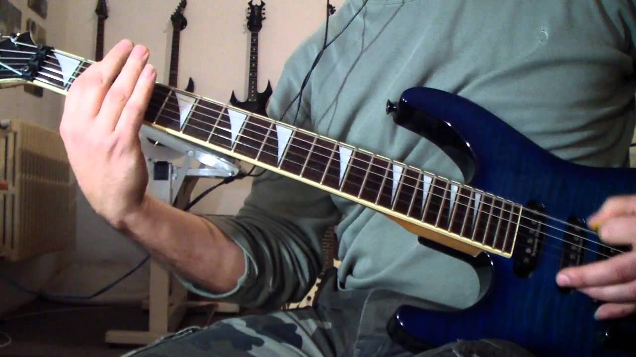 Demigod - Towards the Shrouded Infinity (guitar cover)