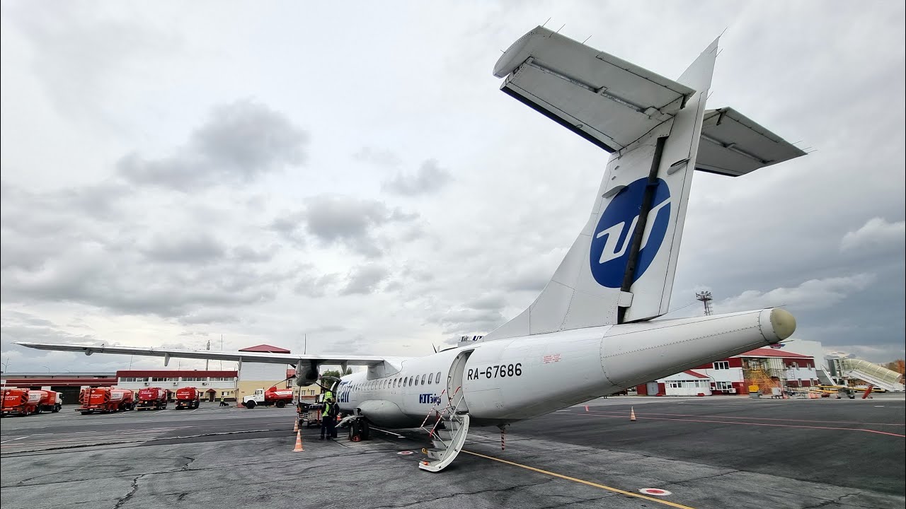 ATR 72-500 а/к Utair | Рейс Красноселькуп — Тюмень
