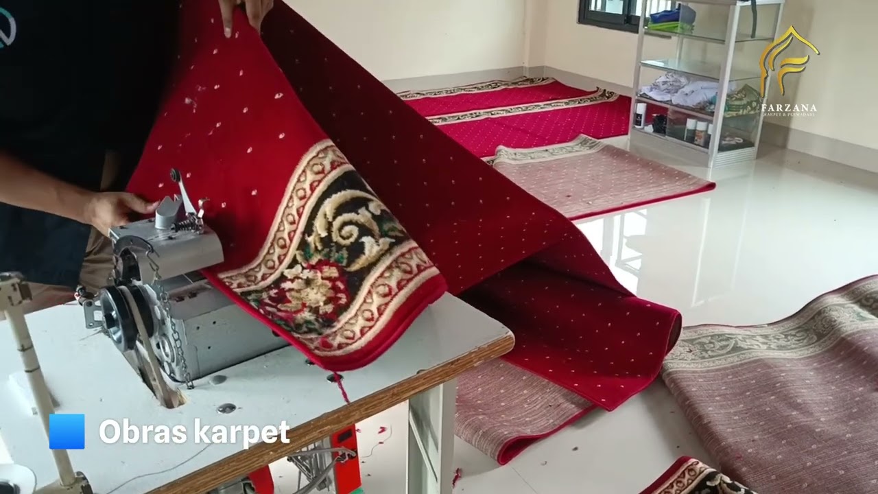 PEMASANGAN KARPET MASJID DI MASJID MIFTAHUL HUDA