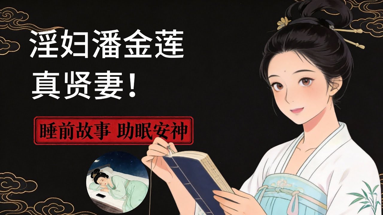 人人唾骂的毒妇潘金莲，竟是被冤枉的真贤妻？？？ | 睡前故事，安神助眠
