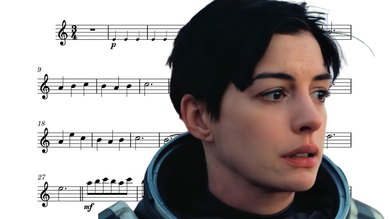 Interstellar - Main Theme | PLAY ALONG Flute Sheet Music