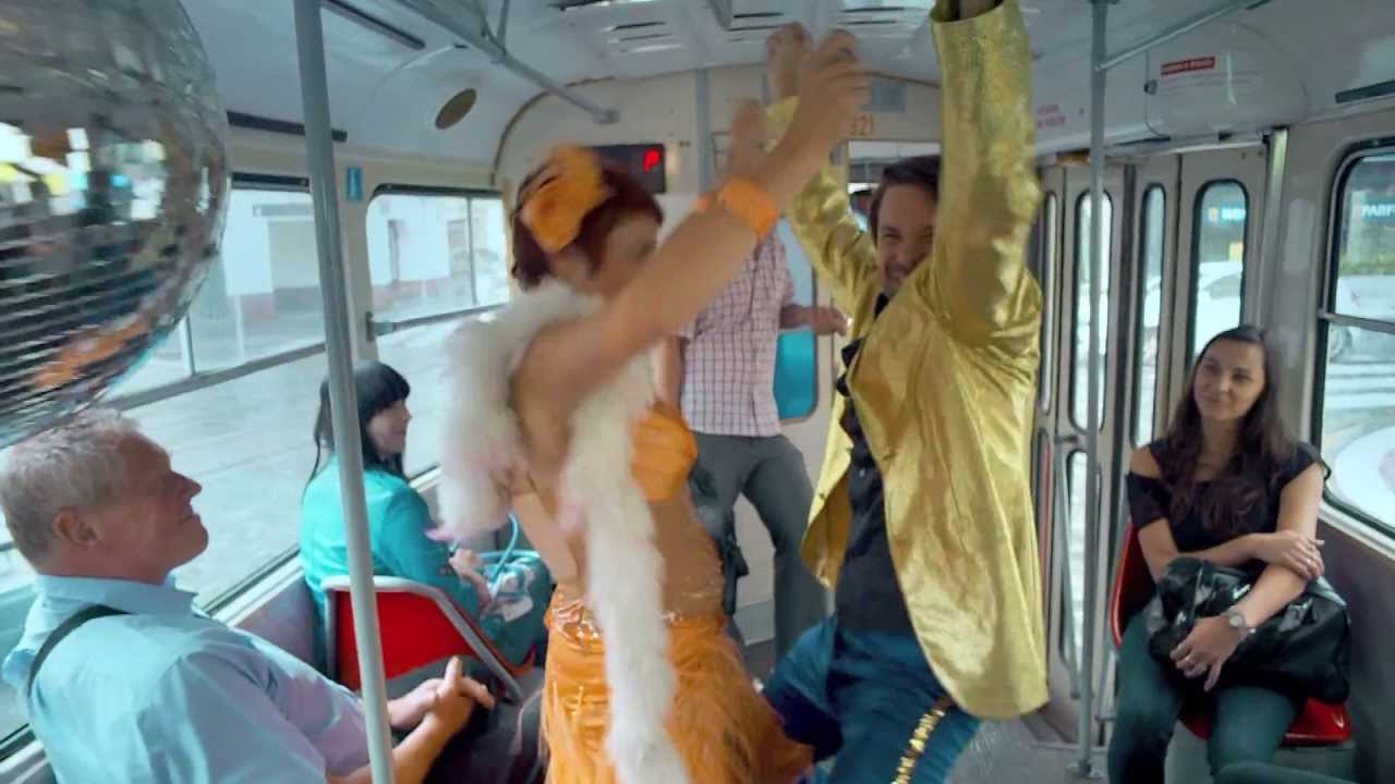 DISCO TRAMVAJ - Simona Babčáková a Václav Neužil - sázka pro charitu