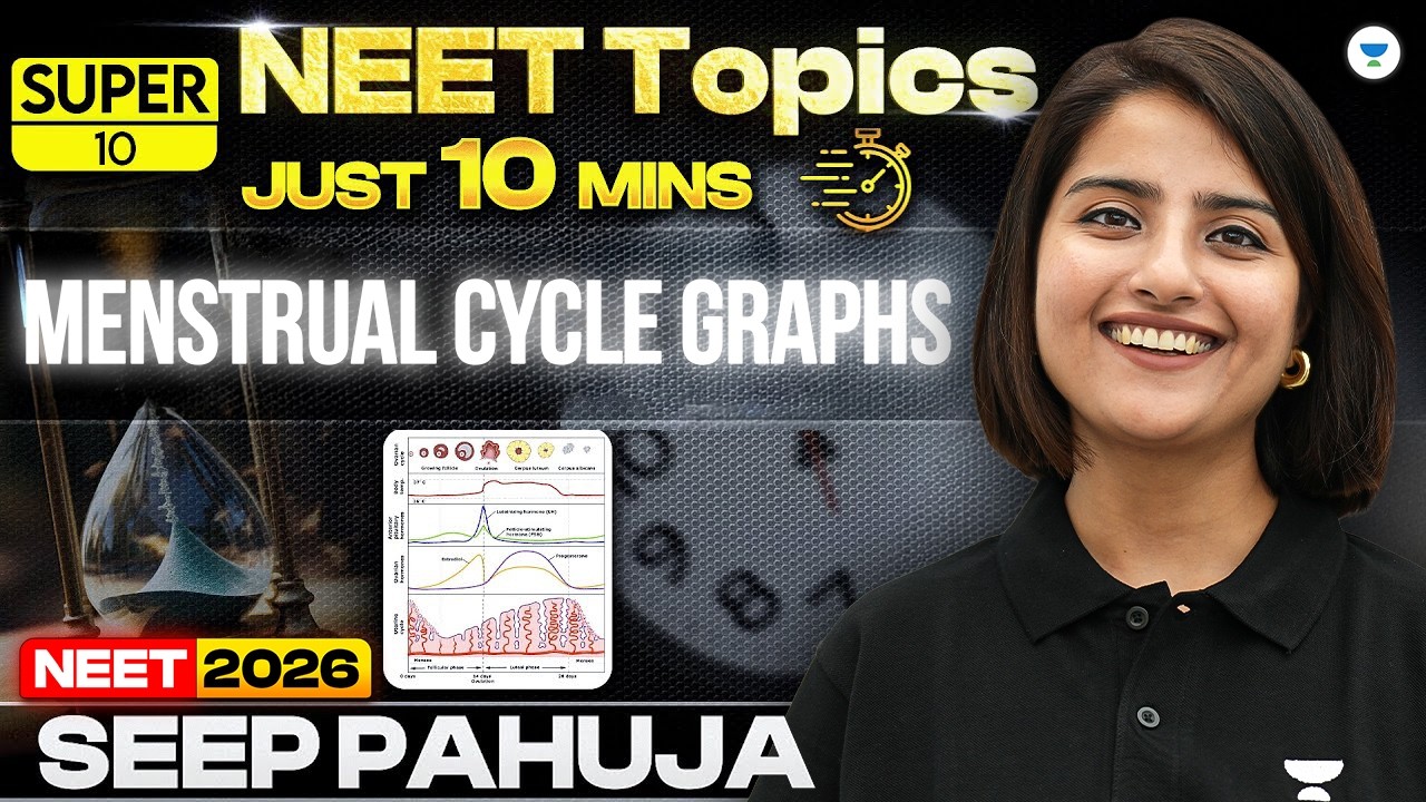 Super 10 | Menstrual Cycle | Human Reproduction | NEET 2024 | Seep Pahuja