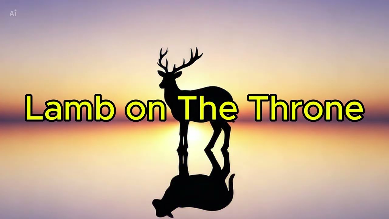 Lamb on the throne
