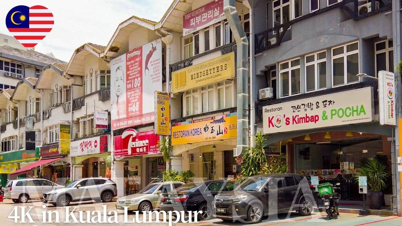 4K Walking in Malaysia | Ampang Jaya | Korean Town 2022 🇲🇾