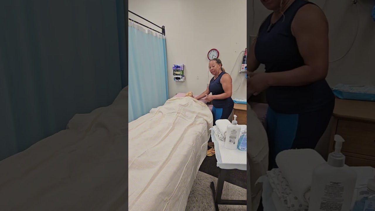 2026 PROMETRIC TESTABLE SKILL: PARTIAL BED BATH & BACK RUB
